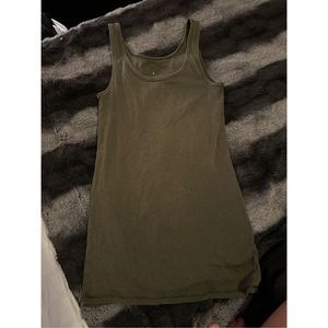 A New Day - Dark Green Tank Top - Size M